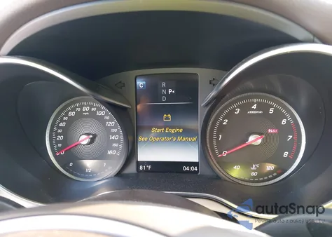 2017 Mercedes-Benz C 300 Luxury 4Matic from USA, damaged, VIN WDDWF4KB1HR240542